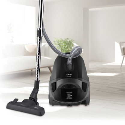 Aspirador Ufesa Antek 900W Preto | 900W, 3.5L, Saco microfibra