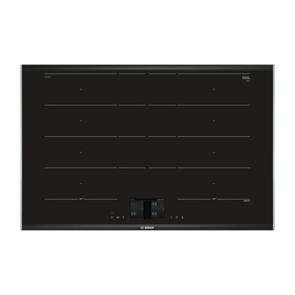 Placa de Indução Bosch PXY875KW1E | 4 zonas, Preto, 7400W
