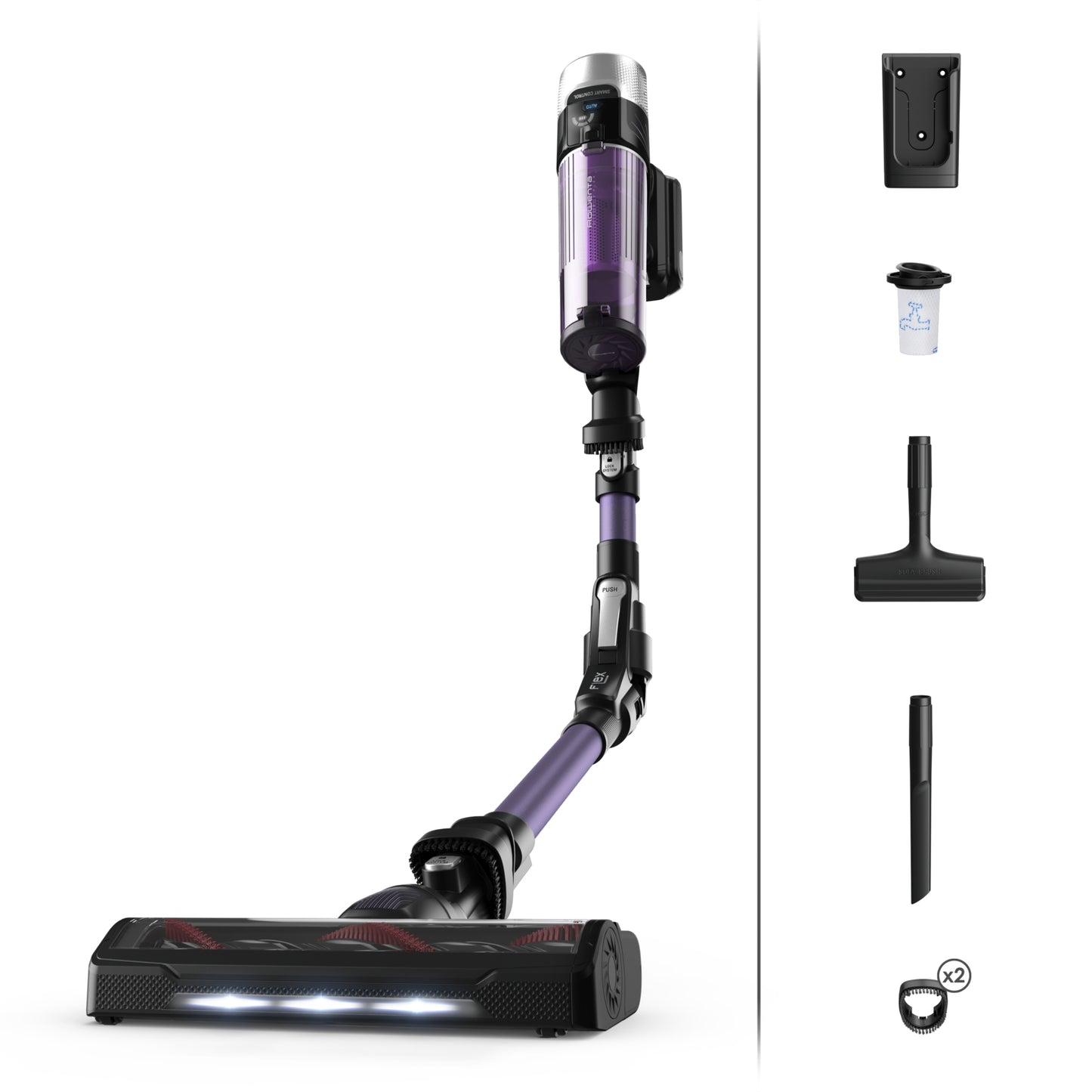 Aspirador Vertical Rowenta RH 2039wo | 18V, 45 min autonomia, 0.4L