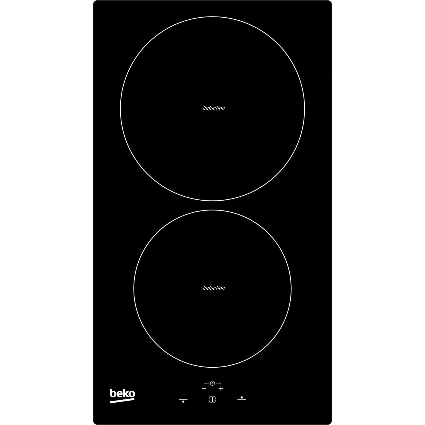 Placa de Indução Beko HDMI32400DT | Vidro-cerâmica, 2 zonas, 3600W