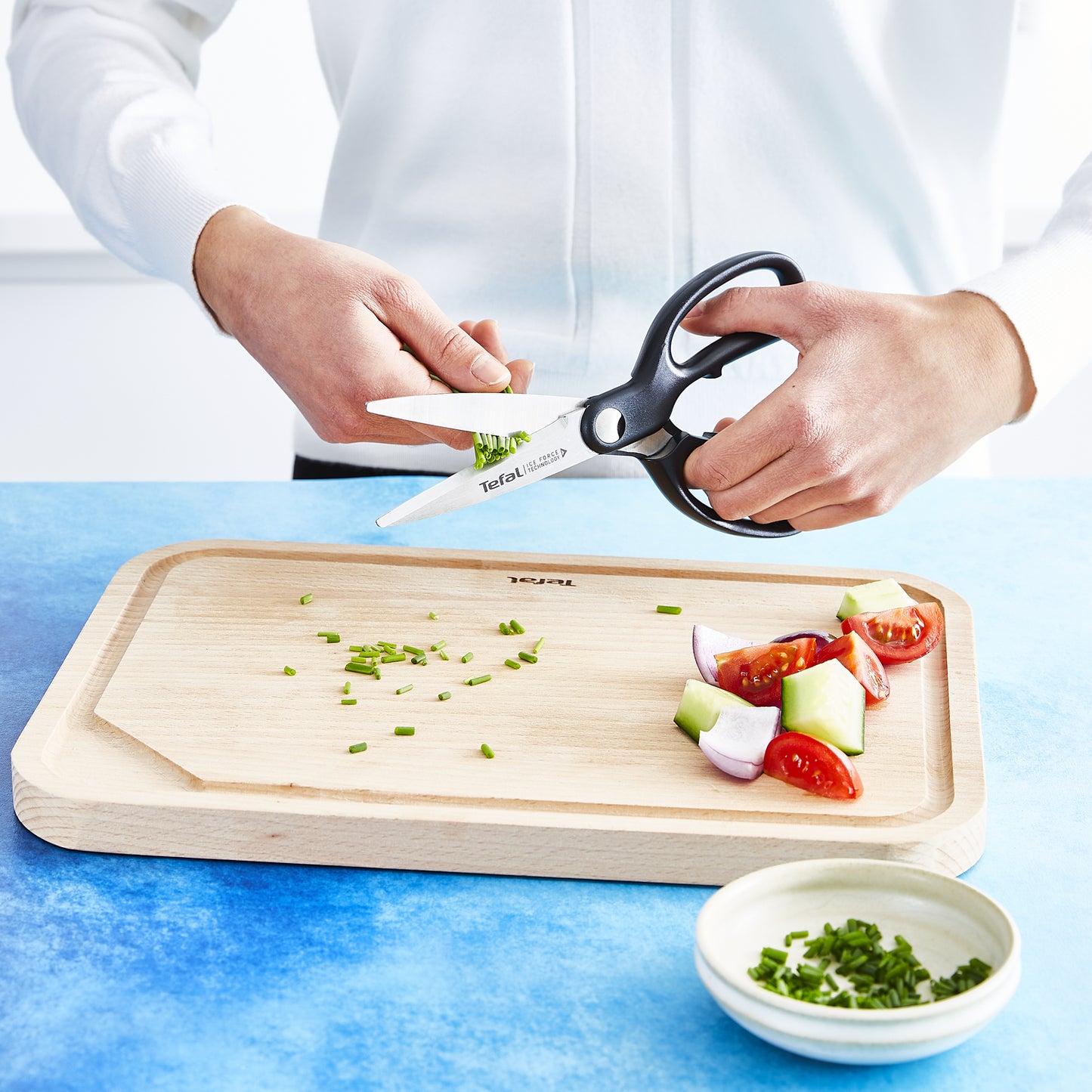 Tesoura Cozinha Tefal Ice Force K1751334 | Aço inoxidável