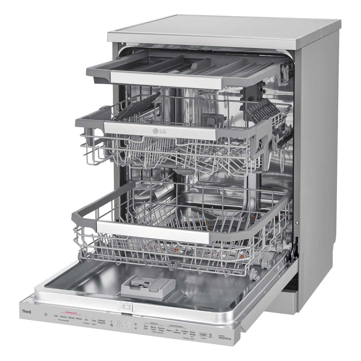 Máquina de Lavar Loiça LG DF455HSS | 14 Talheres, QuadWash™