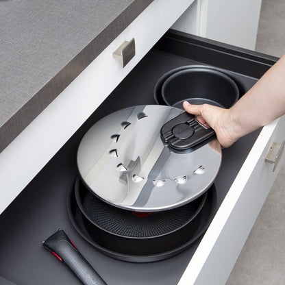 TAMPA ANTI SALPICOS TEFAL INGENIO INDUÇÃO 20-28CM - L9829802