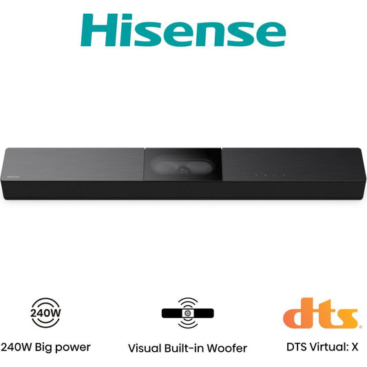 Soundbar Hisense Hs2000 | 240W, 2.1 Canais, Dolby Digital+