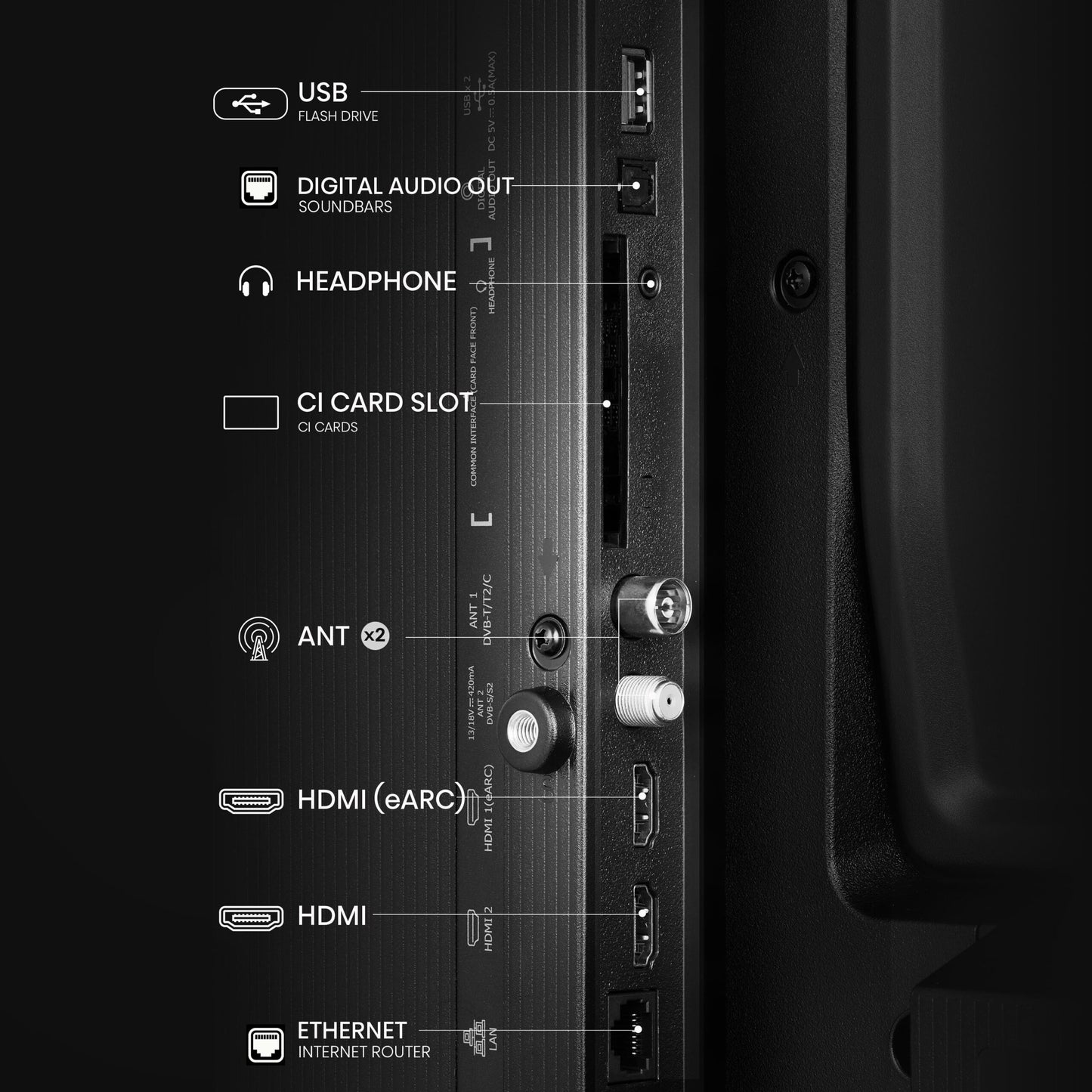 TV Hisense 32A4Q | 32", LED, HD, VIDAA U8.5