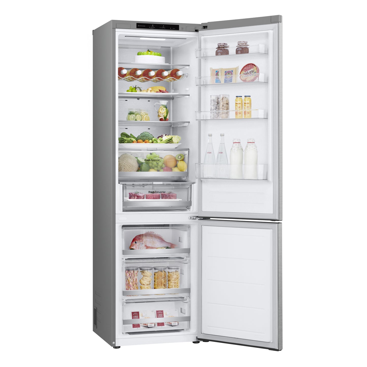 Frigorífico Combinado LG GBV7280AMB | 387L, No Frost, Classe A
