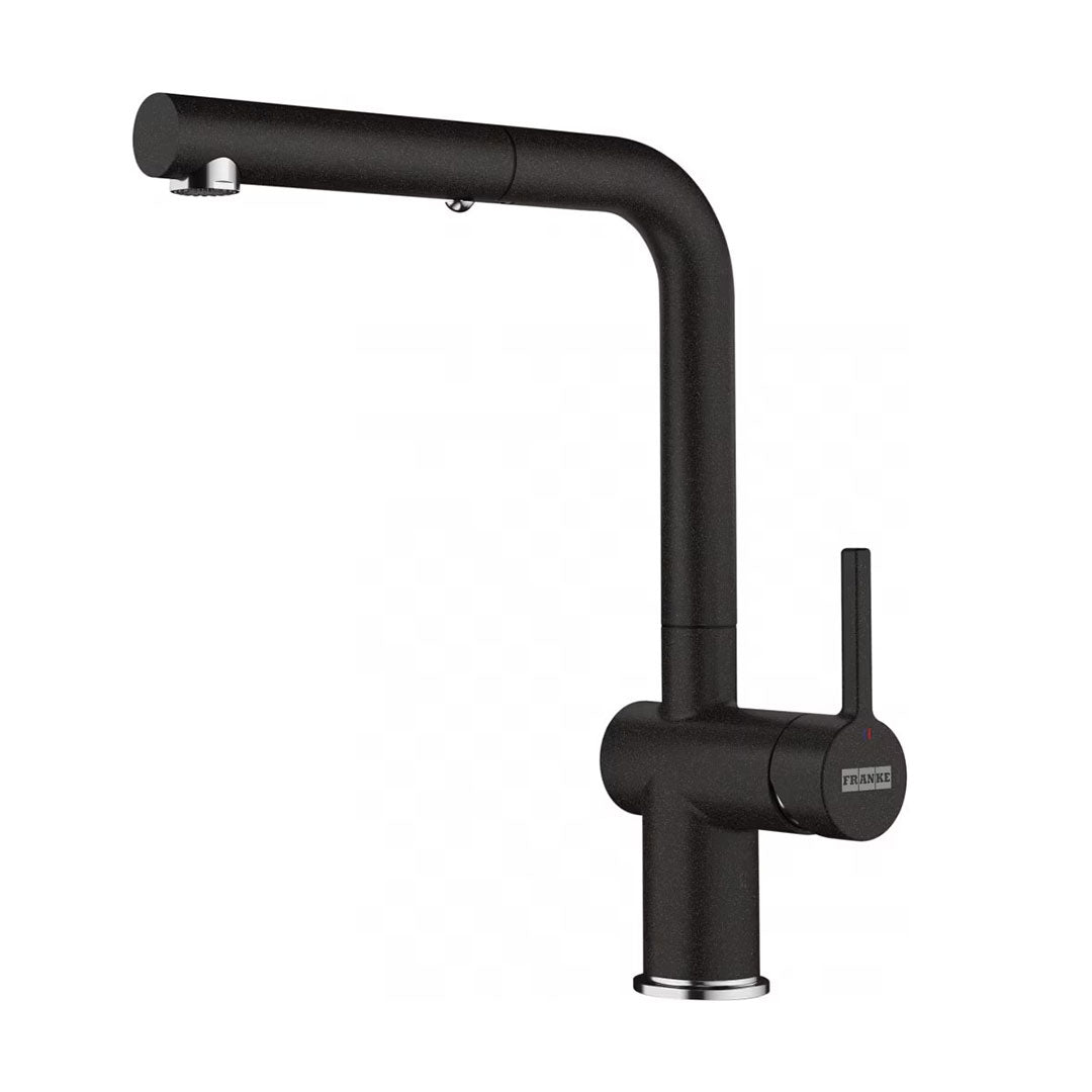 Misturadora FRANKE Active Plus L Duche Black Matt | Latão, ECO