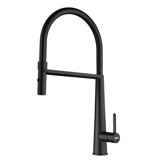 Misturadora FRANKE Icon Semi-pro | Preto Mate, Latão, Silicone