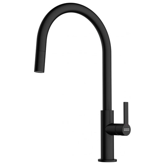 Misturadora Franke Maris Slim J Duche Black Matt | Monocomando, Extraível