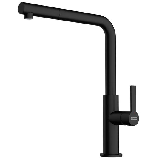 Misturadora Franke Maris Slim L Duche Black Matt | Latão, Extraível