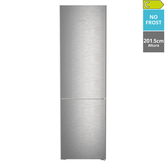 Frigorífico Combinado Liebherr CNSDC5703 | 383L, No Frost, Silver