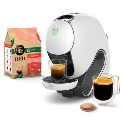 Máquina de Café Cápsulas Krups Neo KP830110 | 15 bar, Touch, Automática