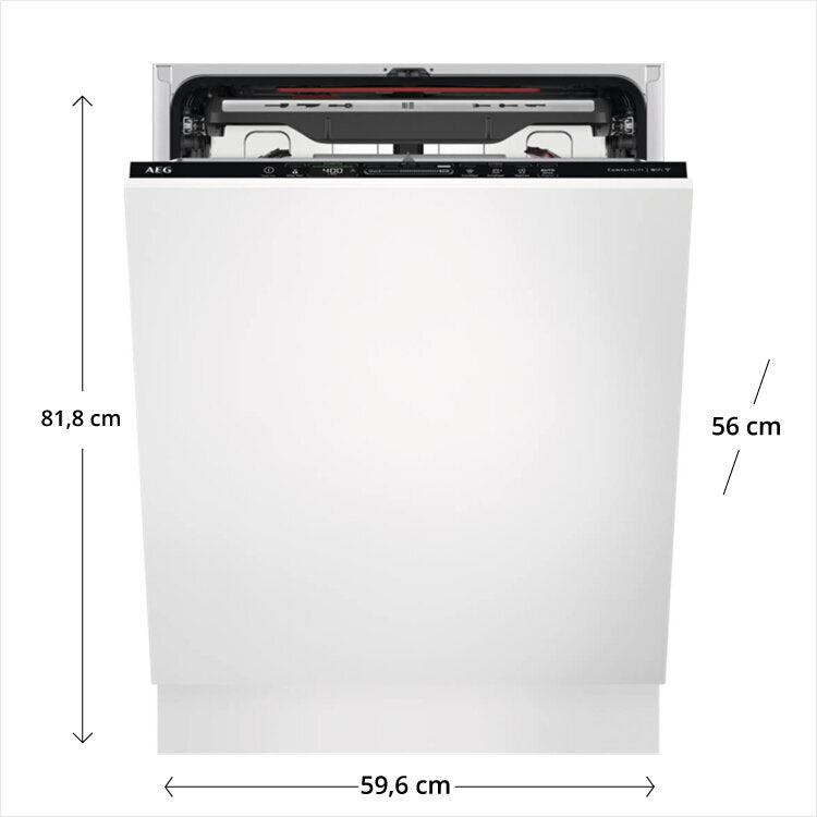 Máquina de Lavar Loiça AEG FSE96808P | 14 Talheres, A, Wi-Fi