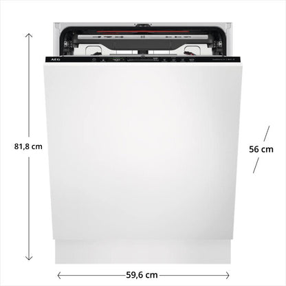 Máquina de Lavar Loiça AEG FSE96808P | 14 Talheres, A, Wi-Fi