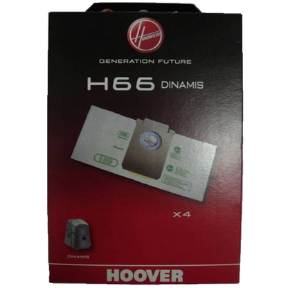 Saco Aspirador Hoover Dinamis | Papel, Dupla Filtragem, Fecho Higiénico