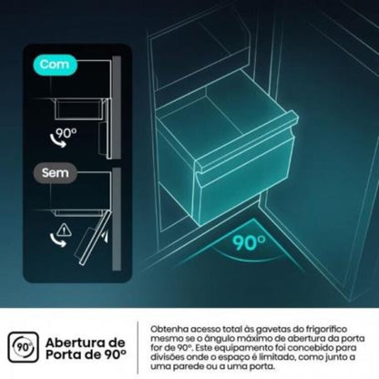 Frigorífico Side By Side HISENSE RS3P558NEIE | 544L, No Frost, Classe E