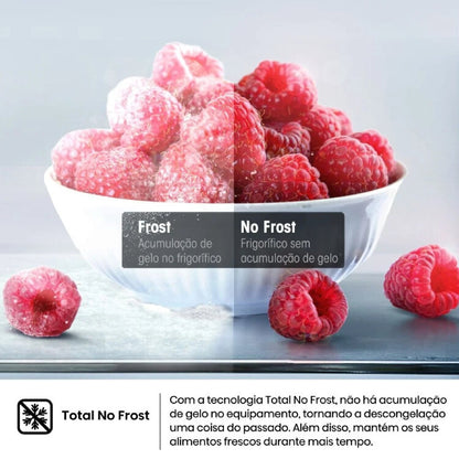 Frigorífico Side By Side HISENSE RS3P558NEIE | 544L, No Frost, Classe E