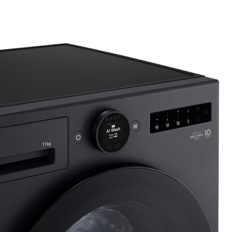 Máquina de Lavar Roupa LG F4X7511TBB | 11kg, 1400 rpm, Classe A