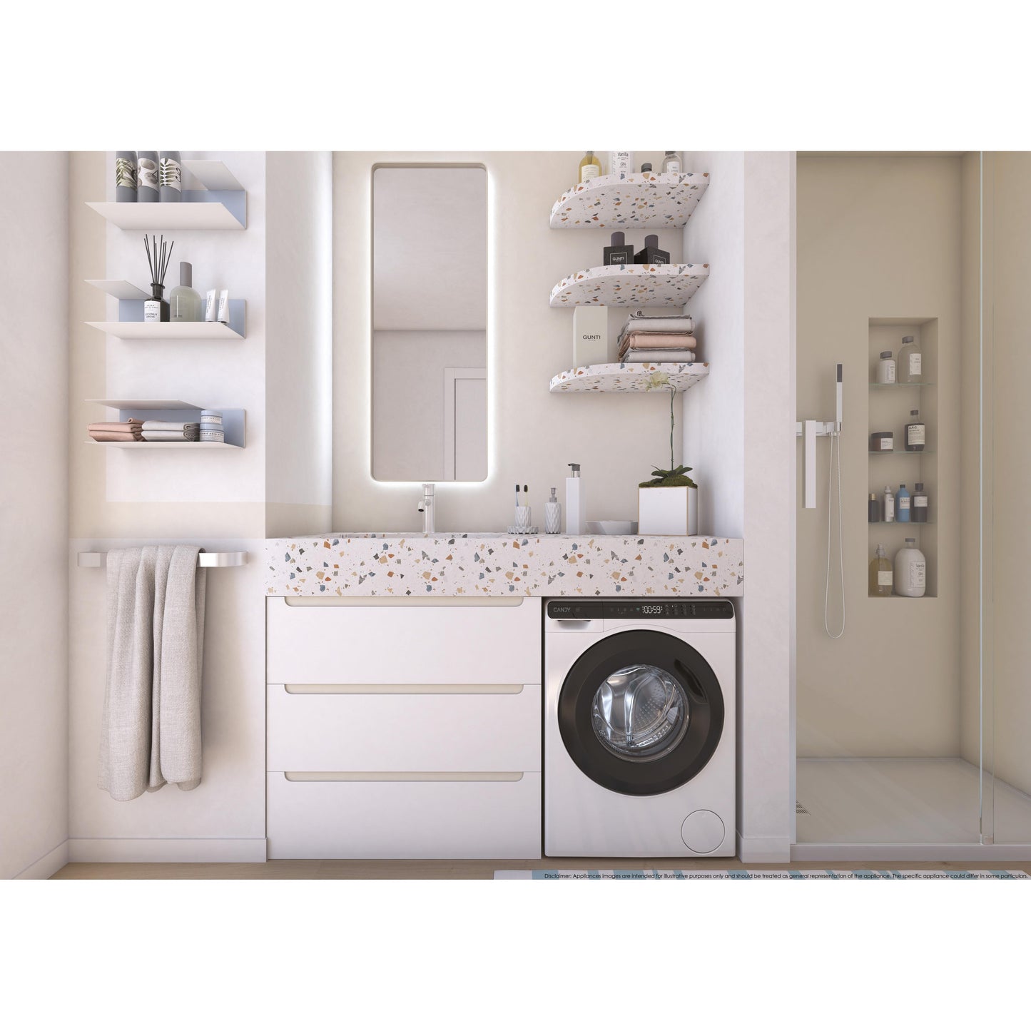 Máquina Lavar Roupa Candy Cw50bp1230701s | 5kg, Classe A