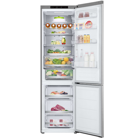 Frigorífico Combinado LG GBV7280BMB | 387L, No Frost, Classe B