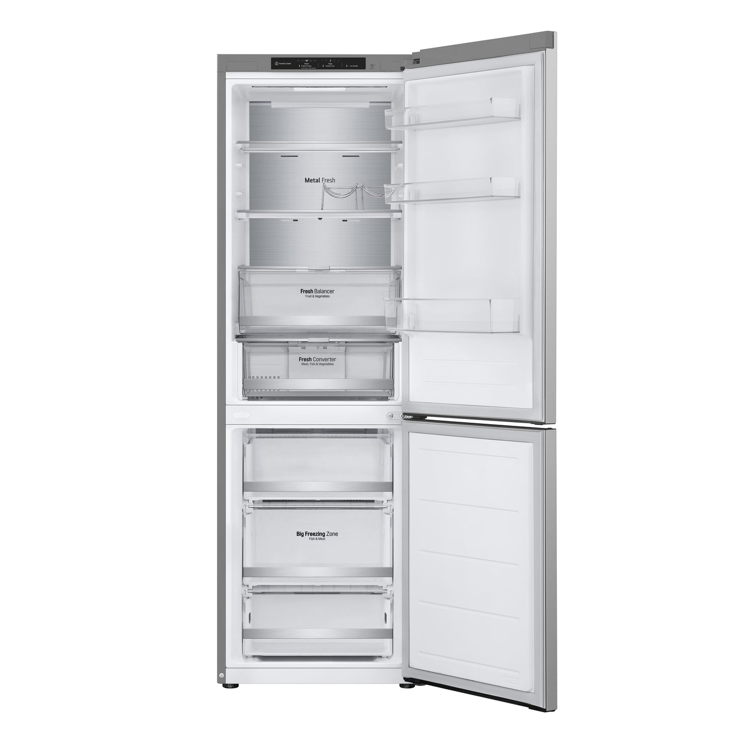 Frigorífico Combinado LG GBV7180CPY | 344L, No Frost, Classe C