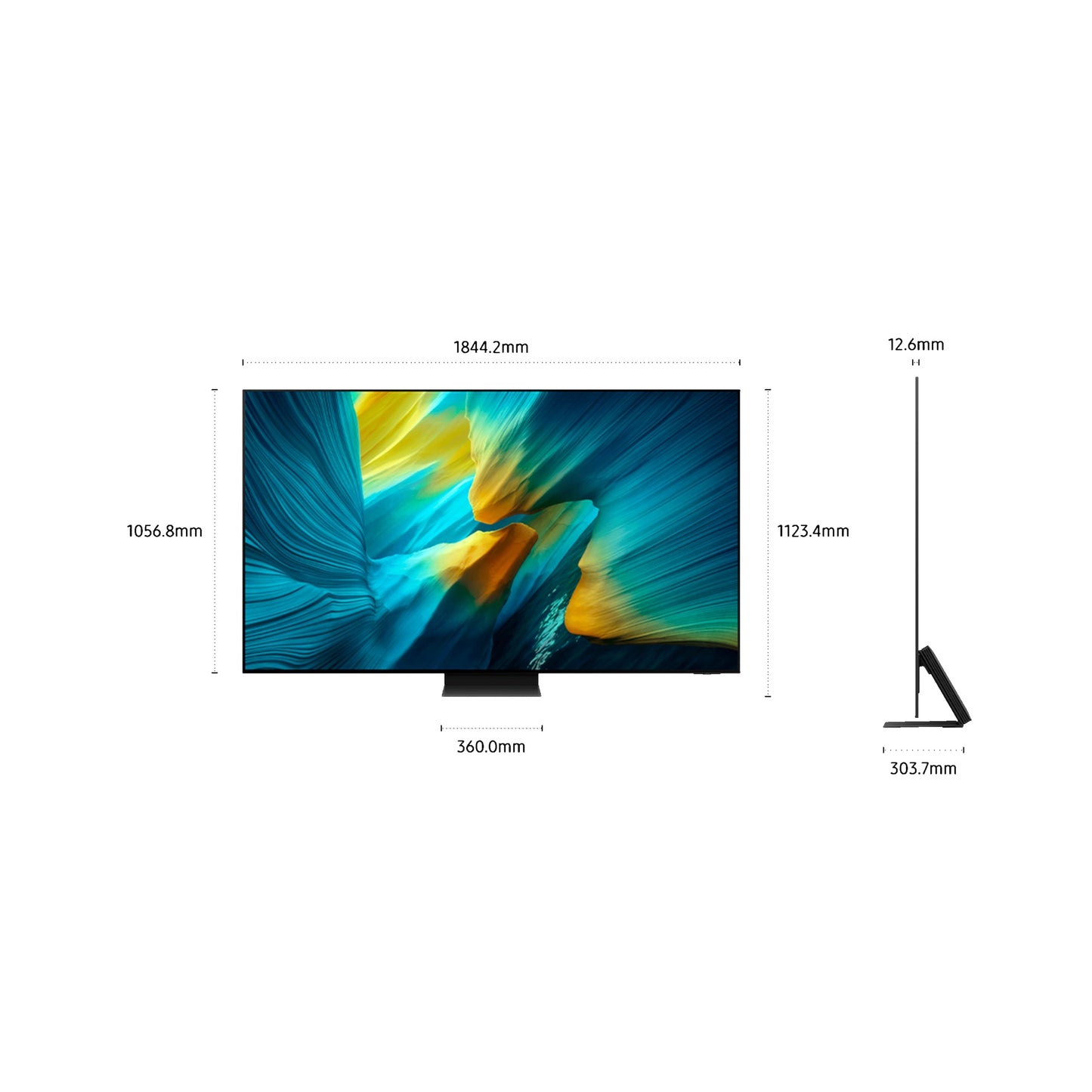 TV Samsung TQ83S95FAEXXC | 83", OLED, 4K, Dolby Atmos