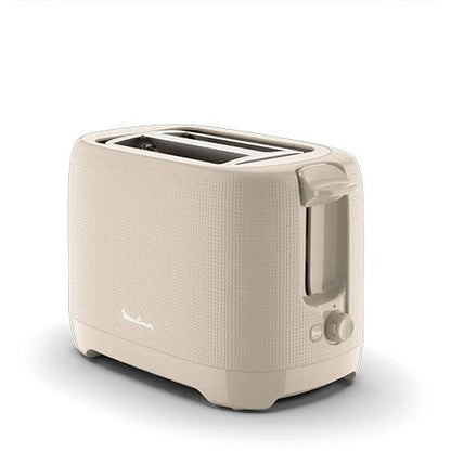Torradeira Moulinex LT2M0B10 Morning | 2 Fendas Largas, 850W, 7 Níveis de Tostagem, Creme