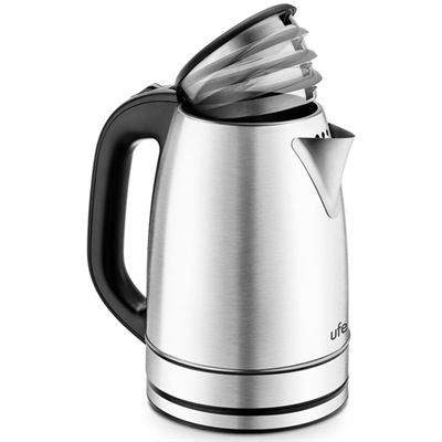 Jarro Elétrico UFESA Resia | 1.7L, 2200W, Aço Inoxidável, Base Rotativa 360°