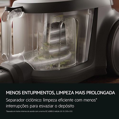Aspirador sem Saco AEG AL31C1DG | 2L, 850W, HEPA