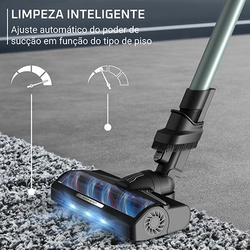 Aspirador Vertical ROWENTA RH7A32E0 | 120 AW, Escova LED