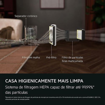 Aspirador sem Saco AEG AL31C1DG | 2L, 850W, HEPA