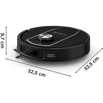 Aspirador Robô ROWENTA RR95S5E0 | 4 velocidades, mopa, 10.000 Pa