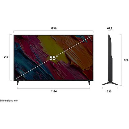 TV LG 55QNED70AEU | 55", QNED, 4K, webOS