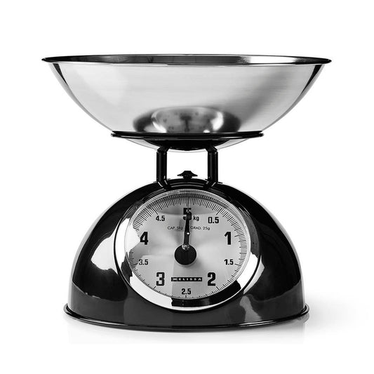 Balança de Cozinha Analógica NEDIS 16310238 | Retro, Inox, 5kg
