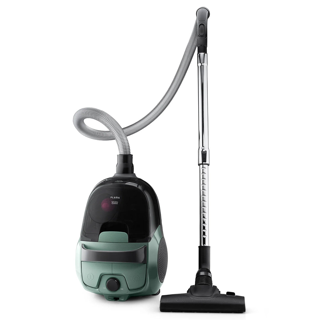 Aspirador Sem Saco FLAMA 1687FL Spin&Go Cyclone | 800W, Ciclónico