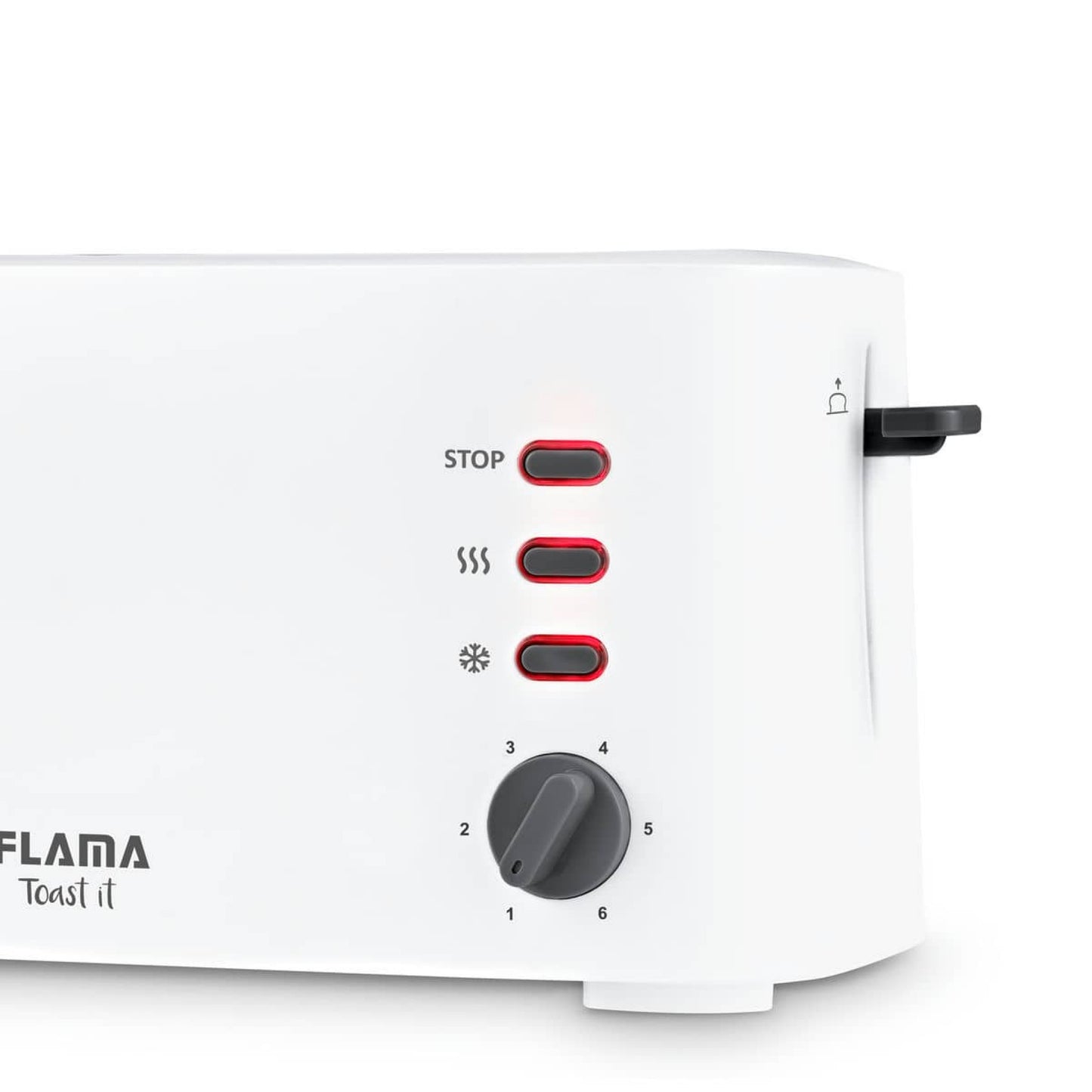 Torradeira FLAMA 948FL | 1630W, 2 Fendas, Descongelar