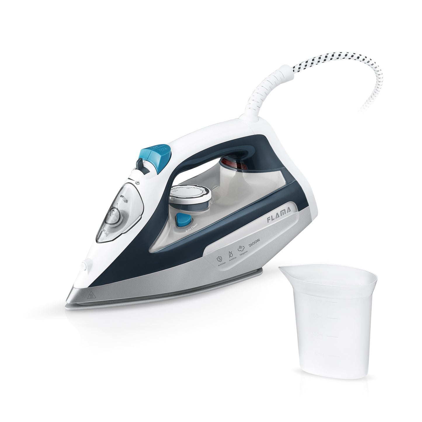 Ferro Vapor FLAMA 5365FL | 2600W, 180 g/min, Cerâmica