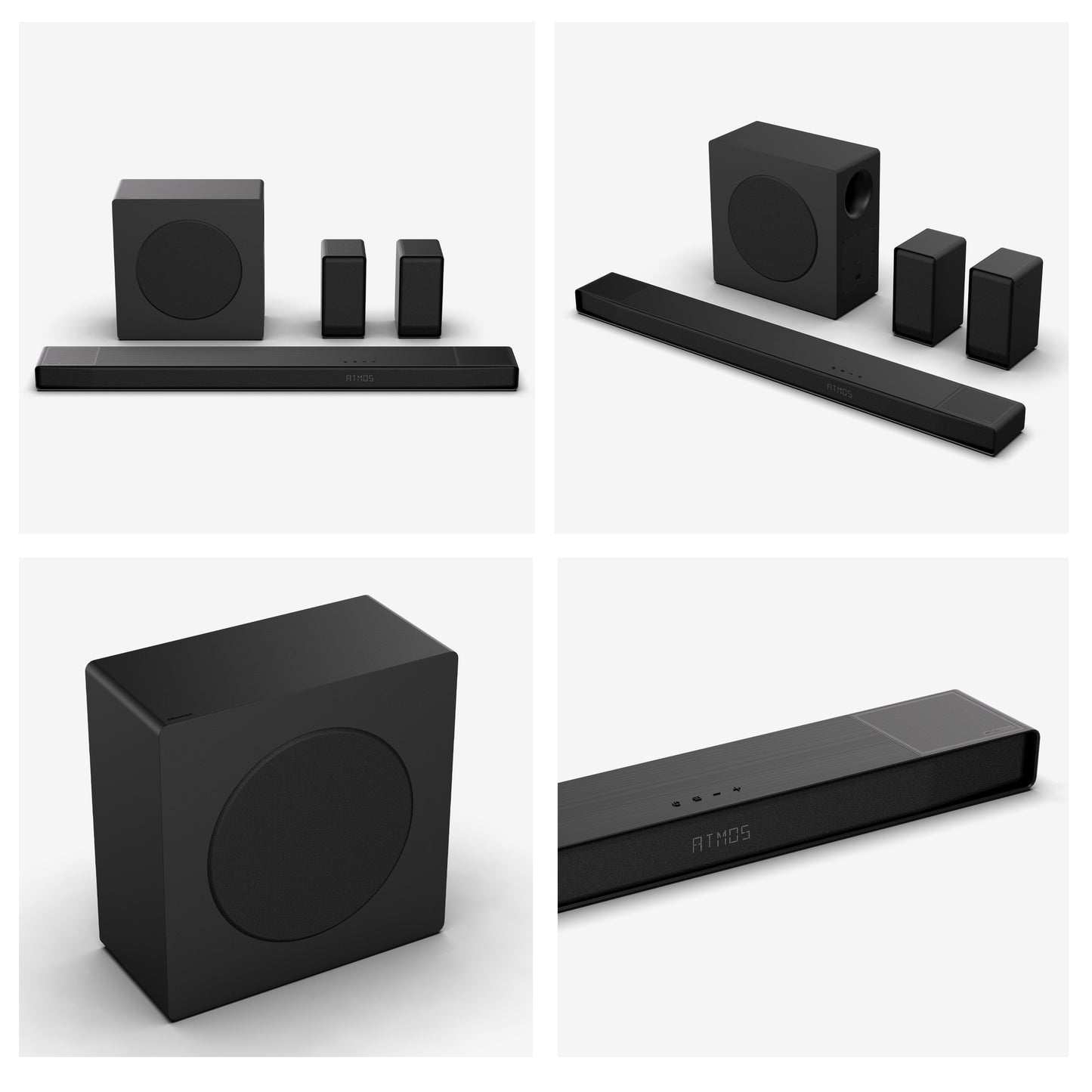 Soundbar Hisense Ax5140q | 600W, 5.1.4, Dolby Atmos