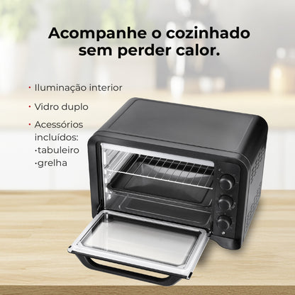Mini Forno FLAMA 1539FL | 60L, Conveção, 2000W