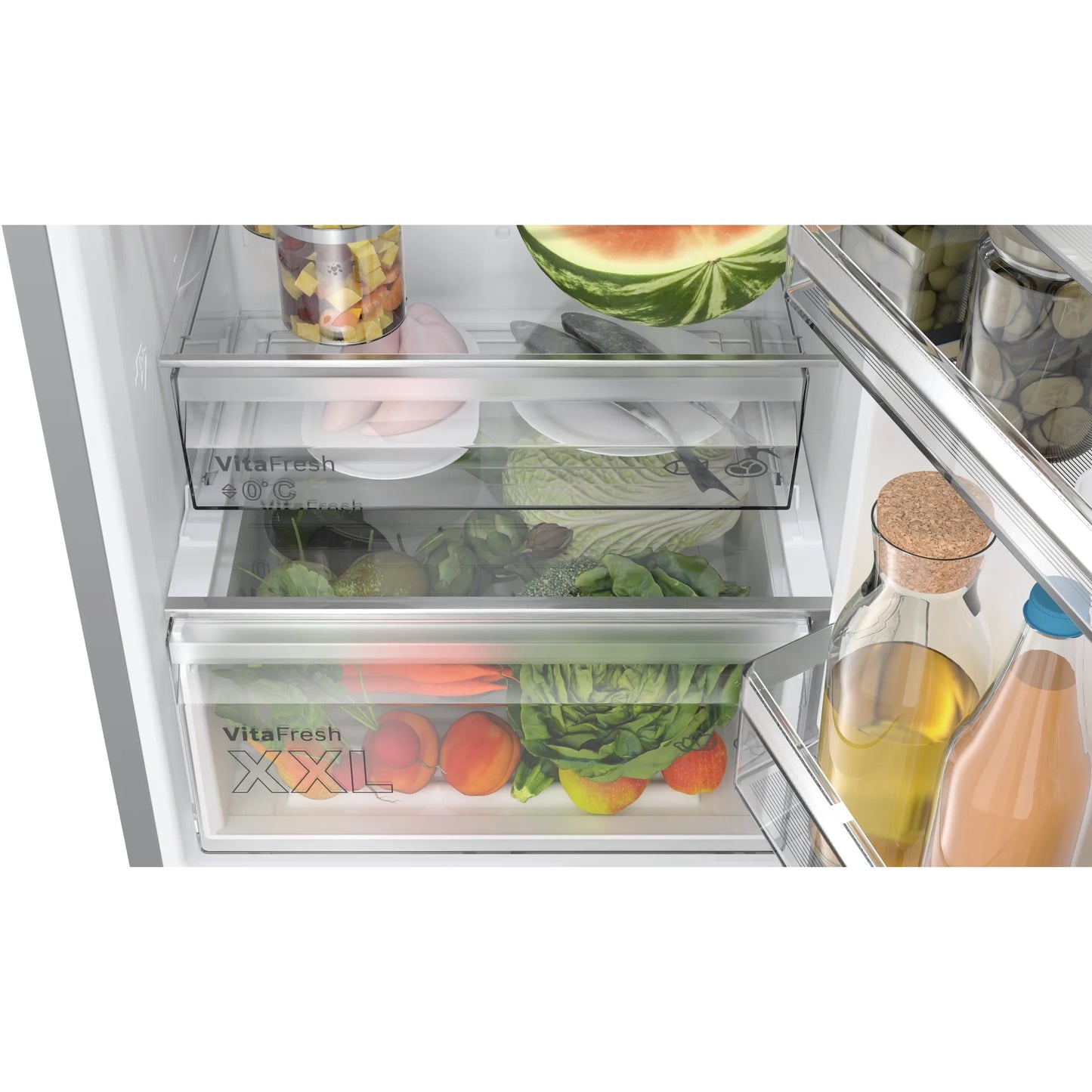 Frigorífico Combinado Bosch KGN362ICF | 321L, 35dB, Classe C