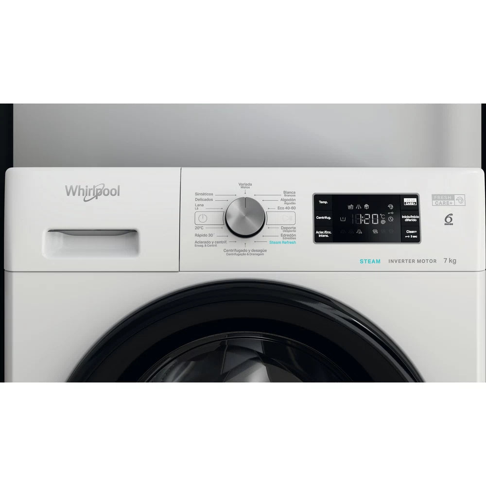 Máquina de Lavar Roupa Whirlpool FFB 7259 BV | 7kg, Classe B
