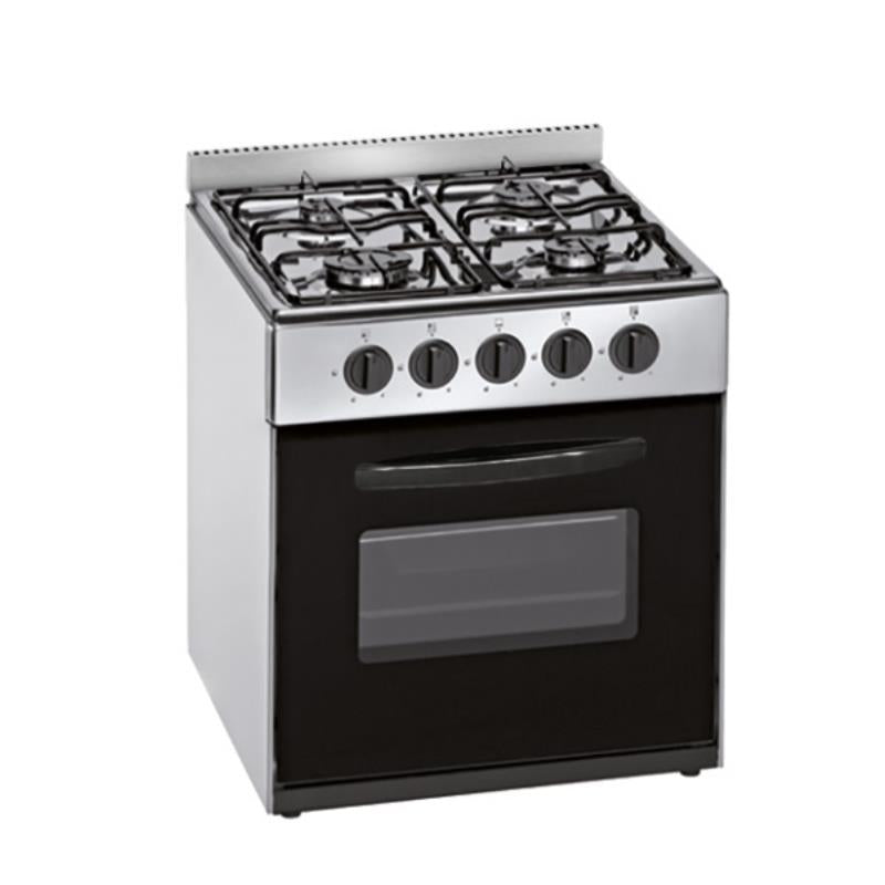 Fogão a gás Meireles N500X BAIXO ST | 4 Queimadores, Forno Gás, 55L