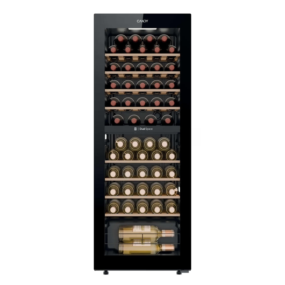 Garrafeira Candy CNWQ4G56G2 | 56 garrafas, 144L, Classe G