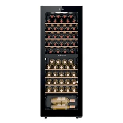 Garrafeira Candy CNWQ4G56G2 | 56 garrafas, 144L, Classe G