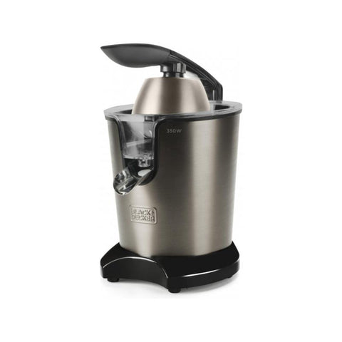Espremedor Black&Decker BXCJ-350-E | 350W, Alavanca Motorizada, Inox, Anti-Gotas