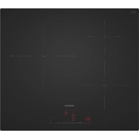 Placa de Indução SIEMENS EH61AHCC1E | 3 zonas, 60cm, 7400W