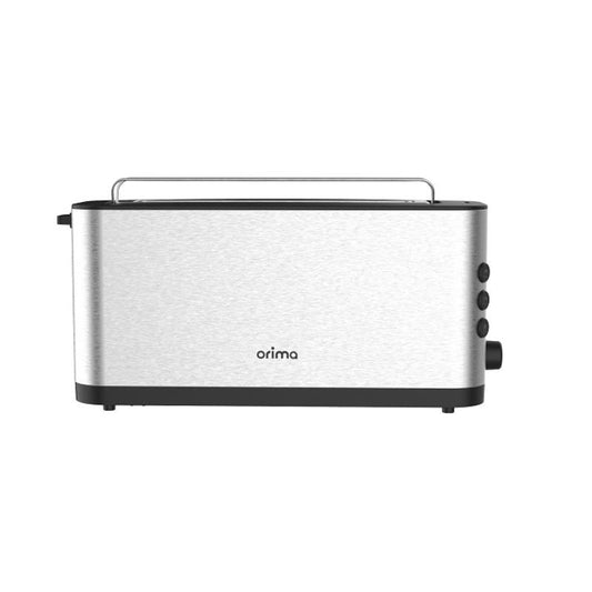 Torradeira ORIMA Ort37x | 870-1030W, 3 funções, Inox/Preto