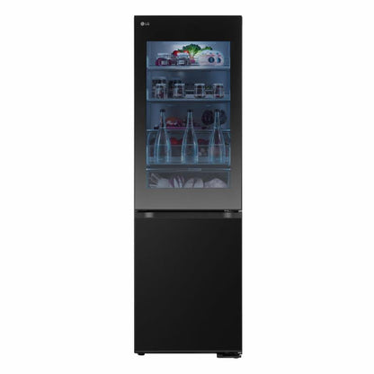 Combinado LG GBG5160CEV | 349L, No Frost, InstaView, Matte Black