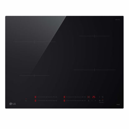 Placa de Indução LG CI5Z2423BN | 4 Zonas, 7400W, 60cm