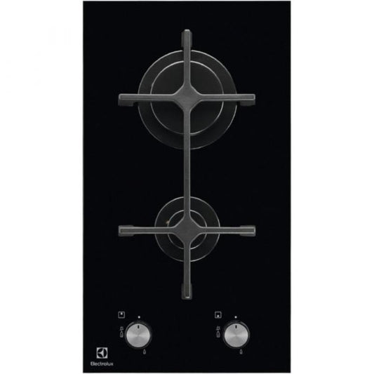 Placa a Gás ELECTROLUX EGC3322NVK | 2 queimadores, 30cm, 3,9kW